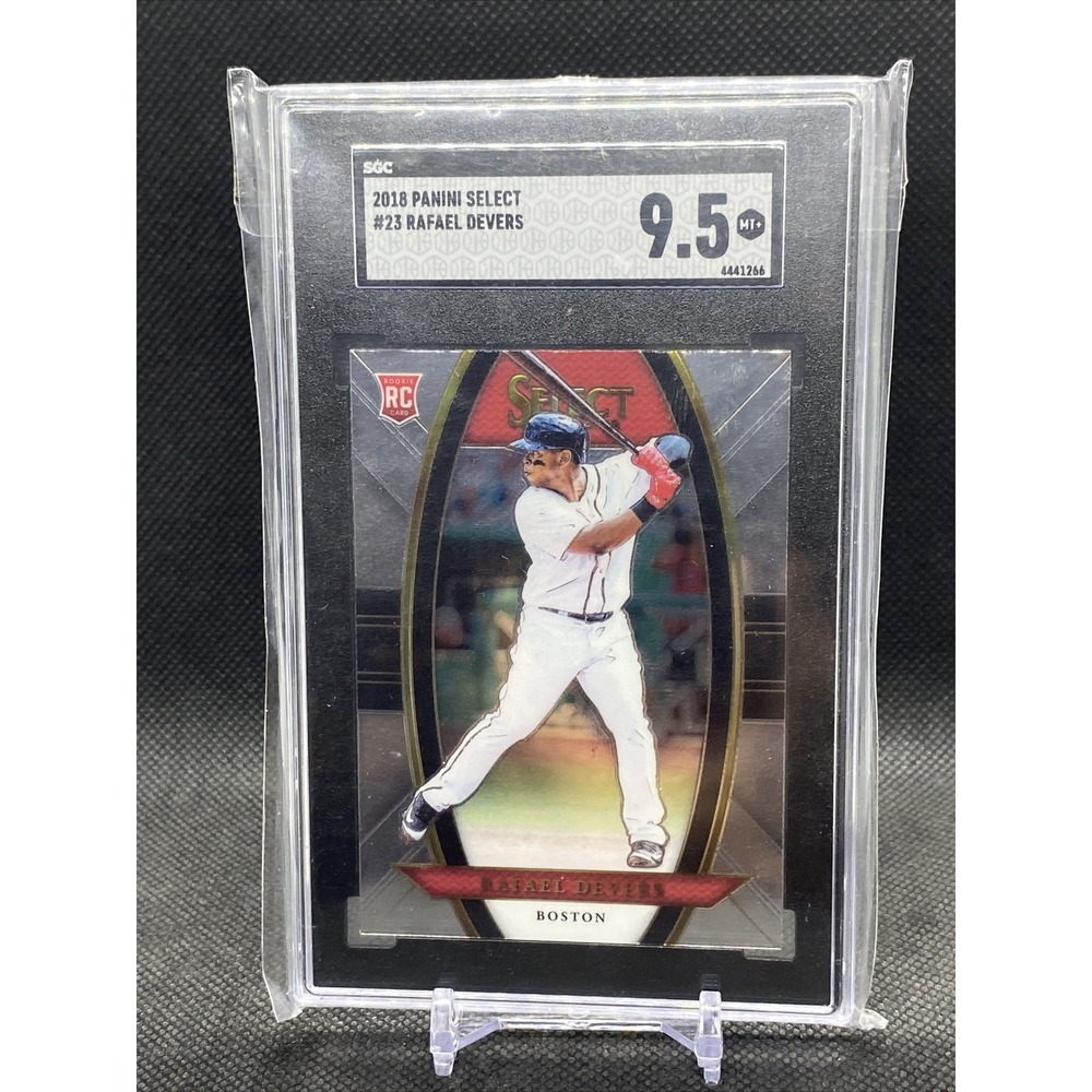 RAFAEL DEVERS 2018‎ Panini Select #23 Rookie RC SGC 9.5 Mint+ Red Sox